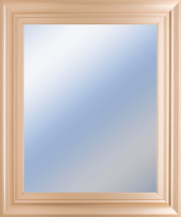 22x26 Decorative Framed Wall Mirror By Classy Art Promotional Mirror Frame #45 - Beige