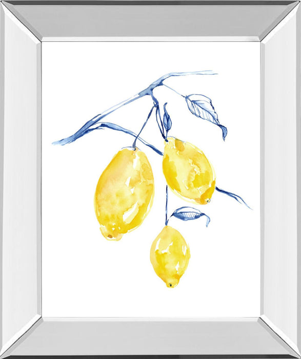 Watercolor Lemons I By Jennifer Goldberger - Yellow