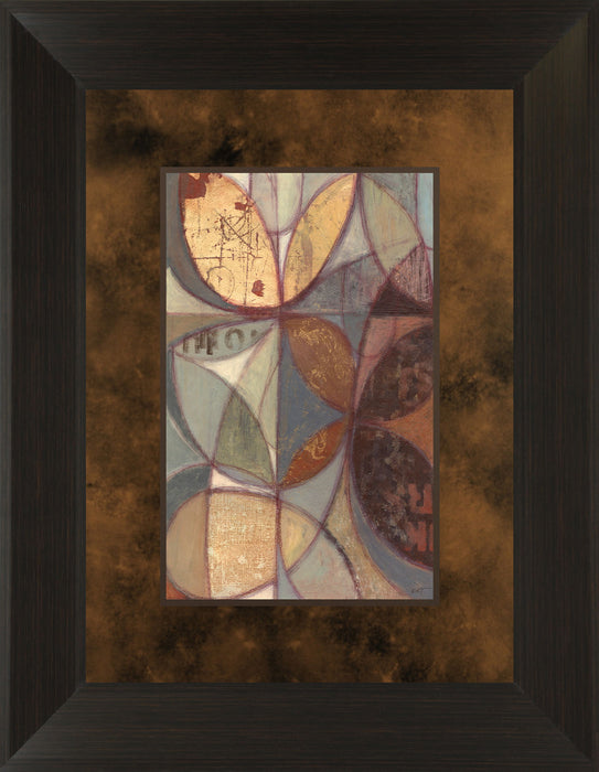 The Thought Of You II By Norman Wyatt - Framed Print Wall Art - Dark Brown
