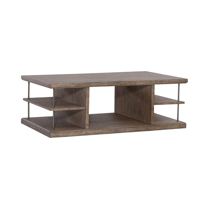 City Scape - Cocktail Table - Burnished Beige