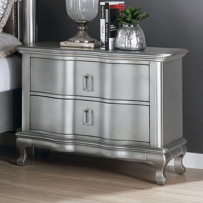Aalok - Night Stand - Silver