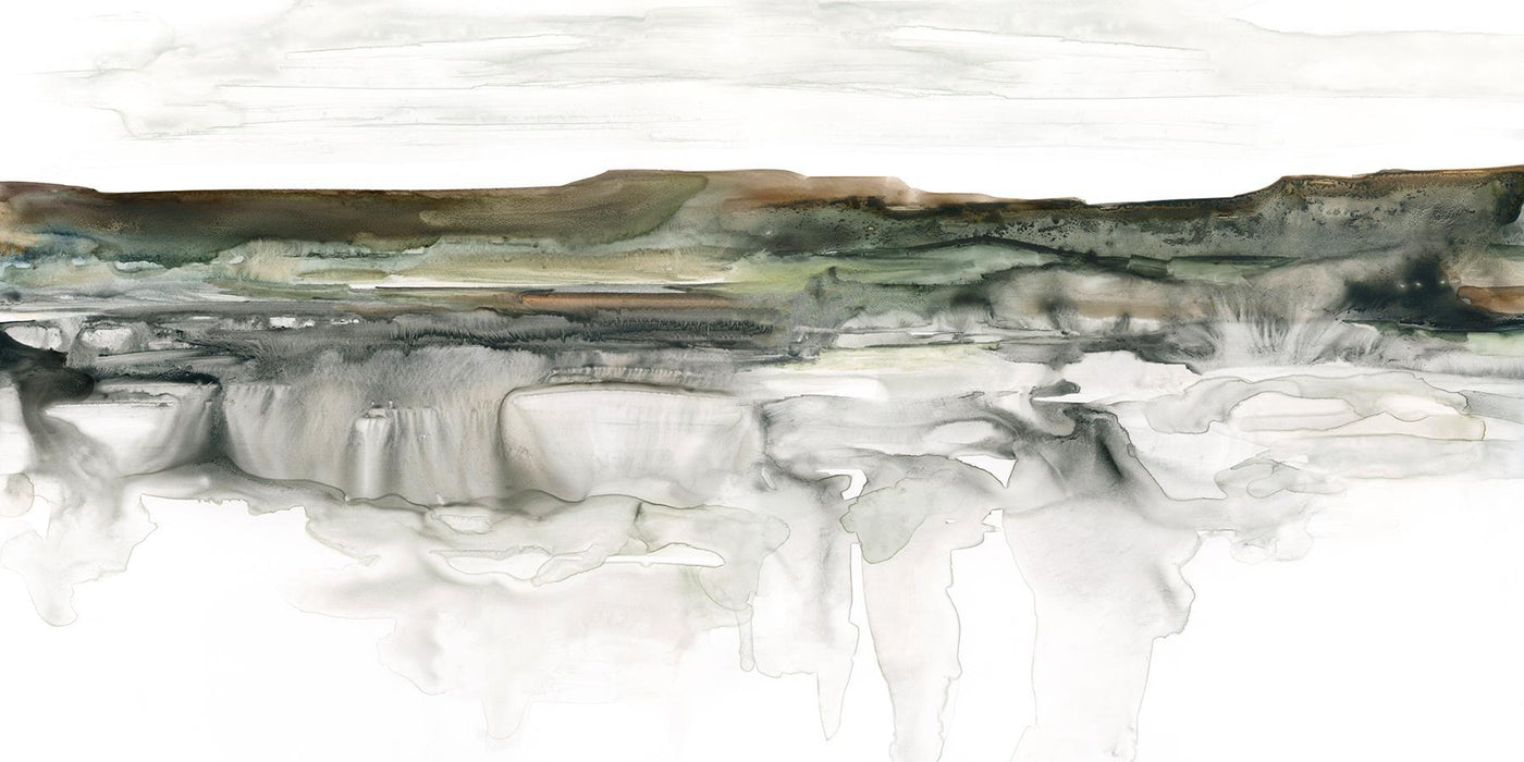 Framed - River Flow By Carol Robinson - Dark Gray