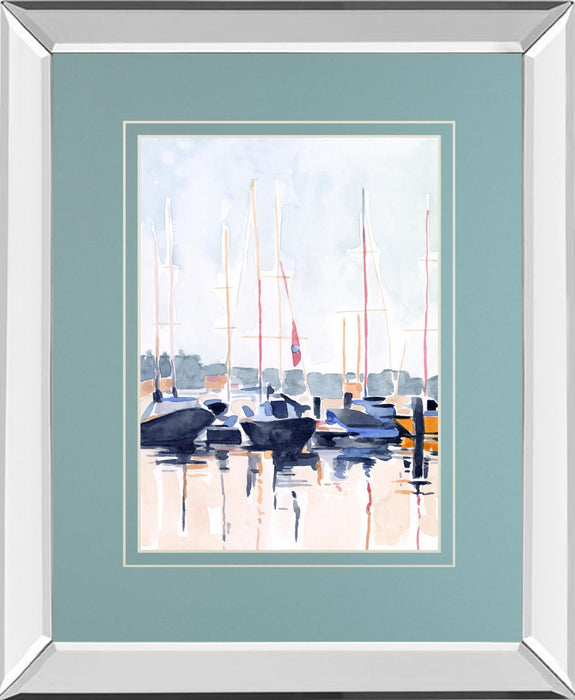 Watercolor Boat Club II By Emma Scarvey - Beige