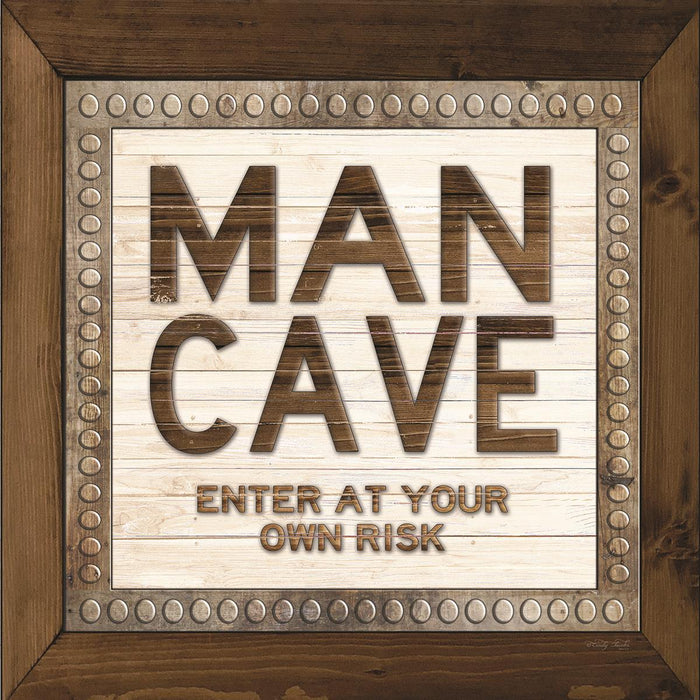 Small - Man Cave By Cindy Jacobs - Dark Brown