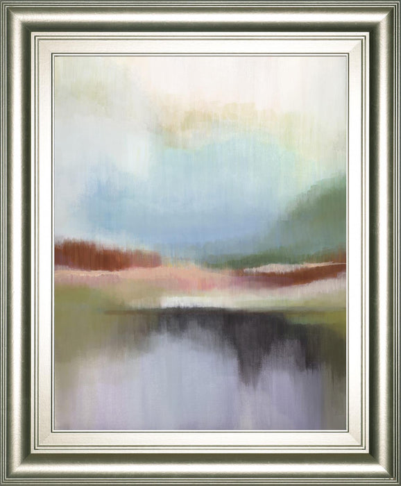 22x26 Spring Lake I By Alison Jerry - Light Blue