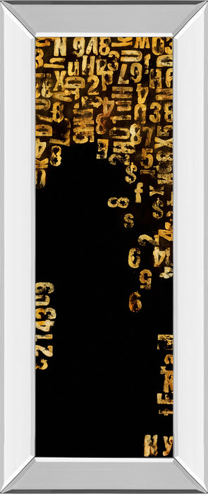 Stock Il By Erin Ashley - Mirror Framed Print Wall Art - Black