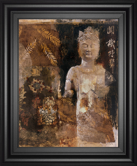 Inner Chi III By Douglas - Framed Print Wall Art - Gold