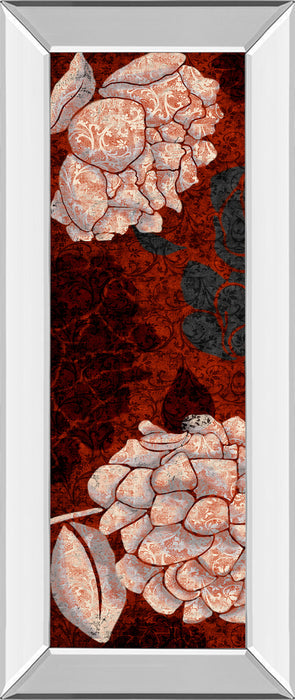 Eliose By Elizabeth Medley - Framed Print Wall Art - Red