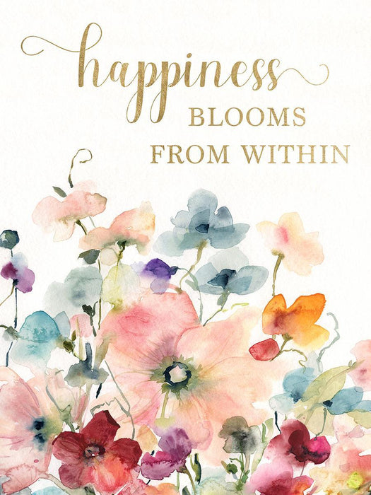 Happiness Blooms By Carol Robinson (Small) - Pink